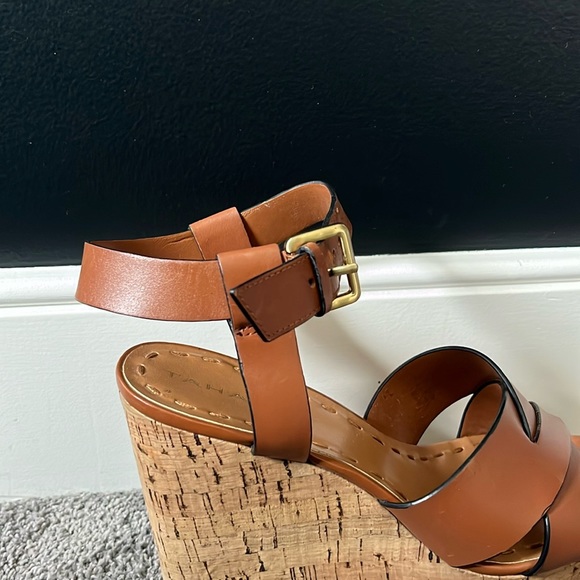 Tahari cork wedges - Picture 3 of 6